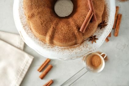 Receita de Bolo de Milho com Canela