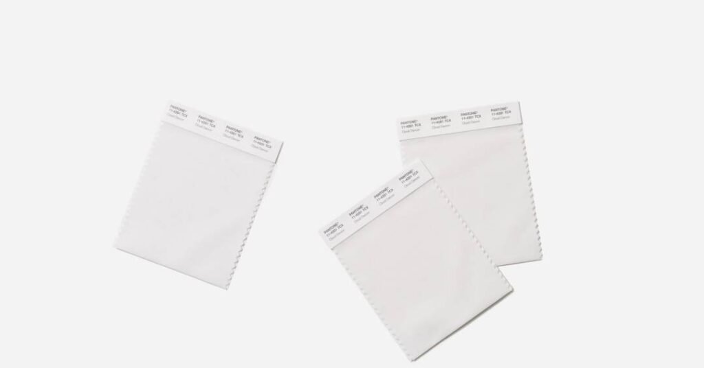 Branco acinzentado Cloud Dancer é a Cor do Ano da Pantone 2026