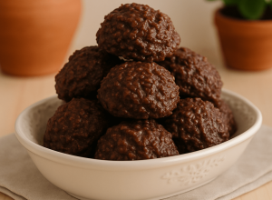 Receita de Cocada Brasileira de Chocolate